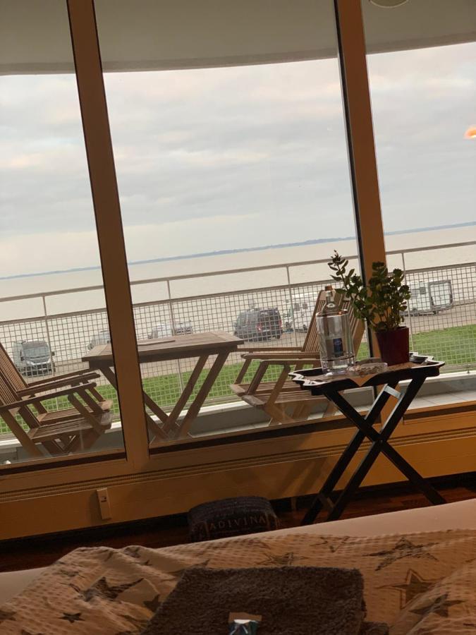 Studio Mit Meerblick Und Grosser Loggia - Direktzugang Zur Nordsee Wilhelmshaven Exterior foto